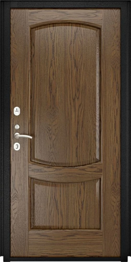 Входная дверь ДвериПРО Модель L-46 Лаура-2 (16мм, светлый мореный дуб) DPRO197017 внутренняя сторона