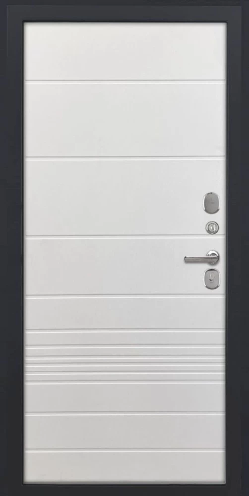 Входная дверь ДвериПРО L-3b ФЛ-700 (10мм, ясень белый) DPRO195463 внутренняя сторона