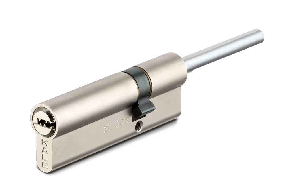 Фото Цилиндровый механизм под вертушку (дл.шток) 164 SX/91 (55+10+26) mm никель 5 кл.